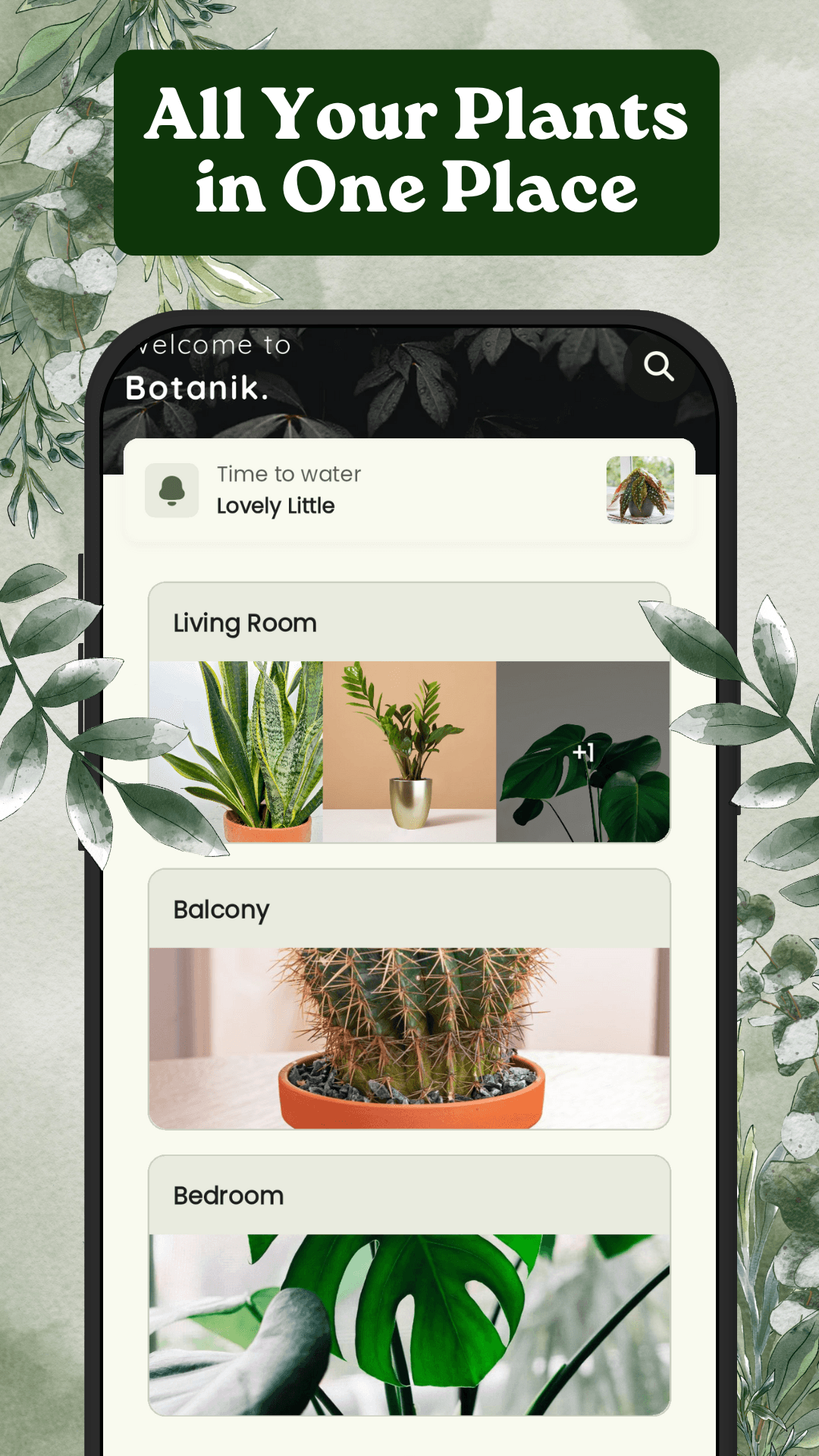 Botanik Plant Reminder